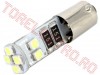Bec Auto 12V cu LED SMDx8 Alb BA9S Canbus CAN101/GB