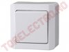 Intrerupator Simplu pentru Interior 10A/ 250V tip buton 0326H/SAL