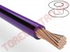 Cablu Electric Auto Litat 0.35mmp Violet-Negru - Cupru Pur FLRYB035VIBK/TM - la rola 10 metri