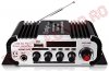 Amplificator Auto HY600 AA5708/TC cu Player USB/SD, Radio FM, Microfon IN, LINE In, Telecomanda