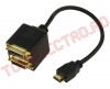 Adaptor HDMI Tata - DVI-D Mama Dublu