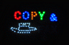 Panou LED * Copy Fax * Oval