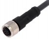 Cablu de Conectare cu Mufa M12 8 Pini Cablu  2m pentru Senzori de Proximitate Inductivi si Capacitivi