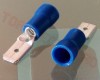 Papuc Tata Izolat Albastru Plat 4.8mm Ninigi pentru fir 1.5-2.5mmp - T46B - set 100buc
