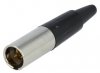 Mini XLR 3 Pini Tata de Cablu MXLR3WT pentru Microfon Lavaliera fara Fir si Doza
