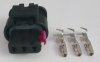 Conector MCON1.2/3 Auto 3 Pini Mama pe Cablu