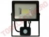 Reflector LED 230V 20W Alb Rece cu Senzor de Miscare REFL5715