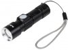 Lanterna de Mana din Aluminiu LED 3W cu Acumulator 3.7V 350mAh LANT0294ACU
