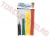 Bride Plastic Set Diferite Dimensiuni Colorate CTSET/SAL - set 100buc