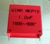 Condensator  1 uF -1000Vcc/600Vca MKP polipropilena RM37.5mm