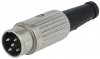 Mufa Tata DIN 5 pini Metal 360* pentru Iesire Casti Magnetofon Statie Tuner Amplituner DNC6152CM