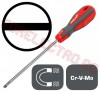 Normale > Surubelnita Normala N3.2 x 150mm cap Magnetic - Proline 10100