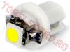 Bec Auto 12V cu LED SMD Alb pe Soclu BD8.5 CLD002/GB