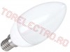 Bec LED  Candle E14 5.5W 230V Alb Cald SKU171