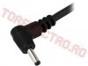 Conector Curent DC > Conector cu fir PC 1.7 - 5.5 - 90* 1.5m 8A Cupru 2x1mmp PCC2567B pentru alimentatoare Laptop ACER