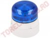 Semnalizator Industrial 230Vca IP65 Albastru cu Lampa Stroboscop Xenon si Prindere cu Surub SX45712341BLU