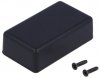 Carcasa Neagra din Polimer BOX115 - 35x60x20mm