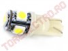 Bec Auto 12V cu LED SMD Alb T10 CLX1336/TC