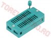 Socluri circuit integrat > Soclu DIL ZIF 24 Pini pas 2,54mm Universal ZIF24U
