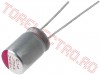 Condensatoare Electrolitice > Condensator electrolitic   820uF -   6.3V  8x9mm Polimeric - Set 3 bucati