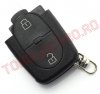 Accesoriu Carcasa Cheie cu 2 Butoane pentru Audi cu Baterie 1616 CC041/GB