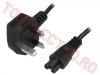 Cablu Stecker Tata UK - IEC C5 Mama pentru Echipamente din Anglia 1.5m UKP5515BK