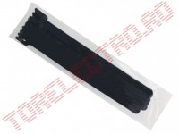 Coliere Textile cu Scai pentru organizare cabluri 330x12 Negre - set 10buc 05518/GB