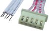 Conector Cablaj 5 Pini Mama Pas 2.54mm - cu Fire 28cm 5x26AWG CP73252