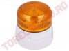 Semnalizator Industrial 230Vca IP65 Portocaliu cu Lampa Stroboscop Xenon si Prindere cu Surub SX45712321PORT