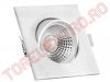 Spoturi > Spot Tavan Alb Rece 220V cu LED-uri SMD 5W SKU7334 - Patrat