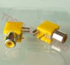 Conector RCA Mama de Placa CC22420/1TH - Set 20 bucati