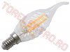 Becuri Filet E14 > Bec LED  Candle E14 4 W 230V Alb Cald SKU4308