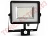 Reflector LED 230V 50W Alb Rece cu Senzor de Miscare REFL5717