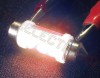 Bec Auto 12V cu 6 LED Rosu 3mm S-30 BA0073