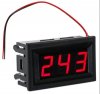 Voltmetre Curent Alternativ de Panou > Voltmetru de Panou Curent Alternativ 500Vac LED ROSU VAC500RD