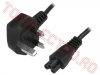 Cabluri pentru Echipamente > Cablu Stecker Tata UK - IEC C5 Mama pentru Echipamente din Anglia 1.5m UKP5515BK
