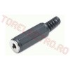 Mufa Mama Jack 3.5 mm Stereo Plastic JC104PLAST