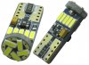 Bec Auto 12V cu LED Alb pe suport T10 CANBUS cu 15 LED SMD4014 T10Z7169/TC pentru numar si pozitii