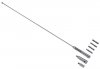 Antena Radio Auto de Exterior Tip Baston 537mm cu Gaura 8.5mm si Suruburi Adaptoare ANTR0301