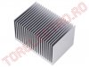 Radiator Statie Modul Putere Tranzistori Finali din Aluminiu RAD0170 75x50x45mm