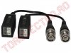 Cabluri, Conectica, Adaptoare > Balun CCTV cu BNC Tata AHD/CVI/TVI/HDT Autoblocant pe fir BAL1068/TC - set 2 bucati
