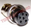 Mufa Metal DIN Revers 6 Pini pentru Microfon Statie CB DINM-6M