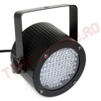 Proiector PAR36 cu 61 LED RGB 5mm DMX & Sound Activated LPR012-LED