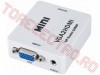 Convertoare, Multiplicatoare, Repetoare, Selectoare > Convertor la HDMI din VGA si Audio L+R HDMI0795/LP