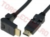 Cabluri > Cablu HDMI Tata - HDMI Tata  1.5m 90* HDMI5511