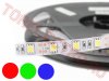 Tricrome RGB > Banda LED RGB SMD5050W 60LED/m de Interior fara Silicon R5RGBW1111/TC la Rola 5m