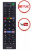 Telecomenzi LCD, LED, Plasma > Telecomanda LCD Sony Smart TV 3D Netflix Youtube L1185V TLCC744