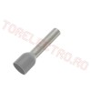 Tub Terminal Capat Cablu Izolat pentru  0.75mm2 x  8mm TC0.75/100-8 Set 100 buc