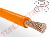 Cabluri Electrice > Cablu Electric Auto Litat 0.75mmp Portocaliu - Cupru Pur FLRYB075OR/TM - la rola 100m
