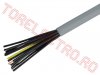 Cabluri Electrice > Cablu Electric Litat 14 Fire Rotund GRI 14x0.75mm LYY14x0.75 Pentru Linii de Productie si Camioane - la Rola 5m